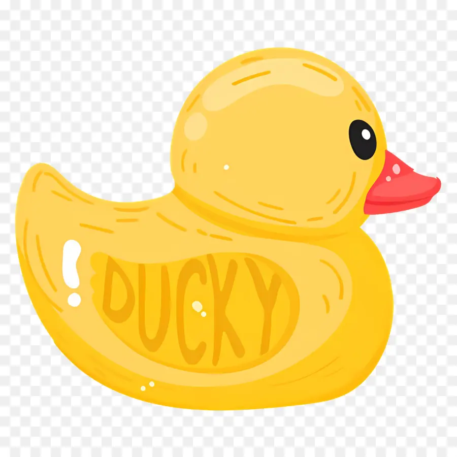 Pato，Pato De Borracha Amarelo PNG