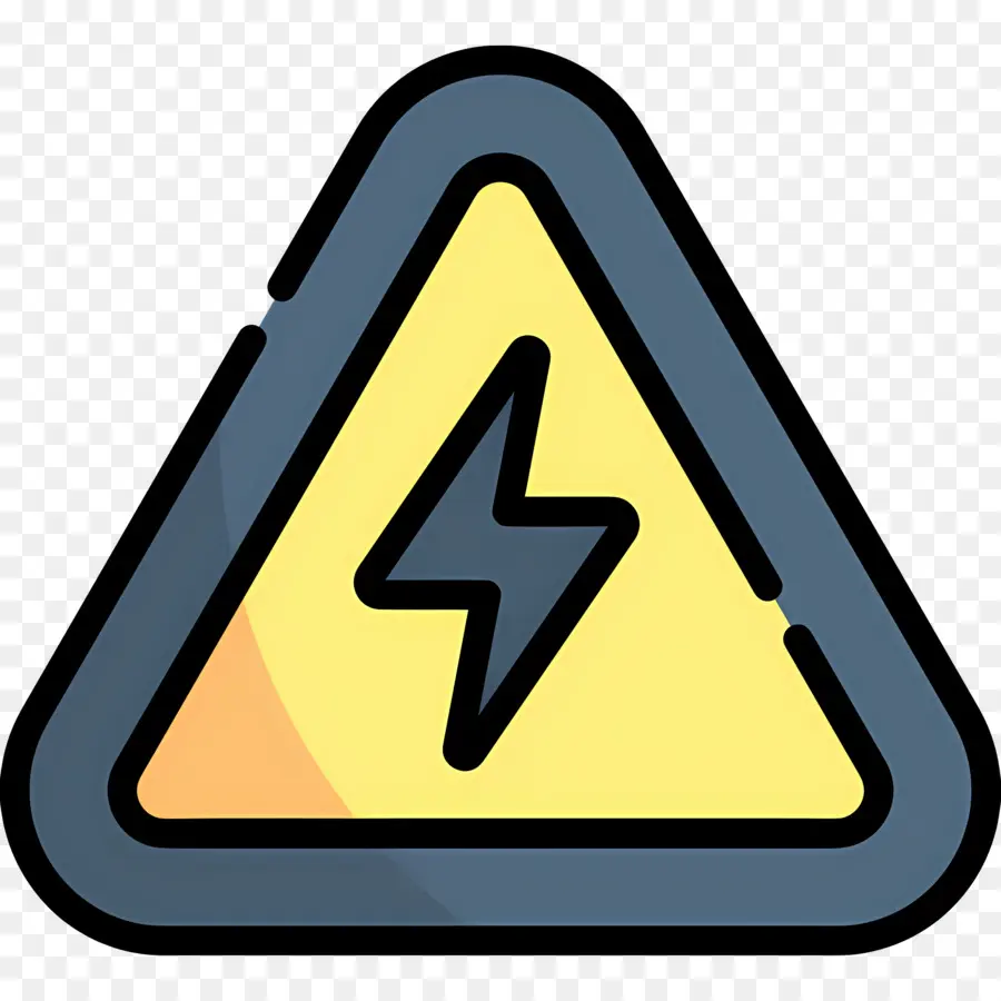 Aviso Elétrico，Sinal De Alerta Elétrico PNG