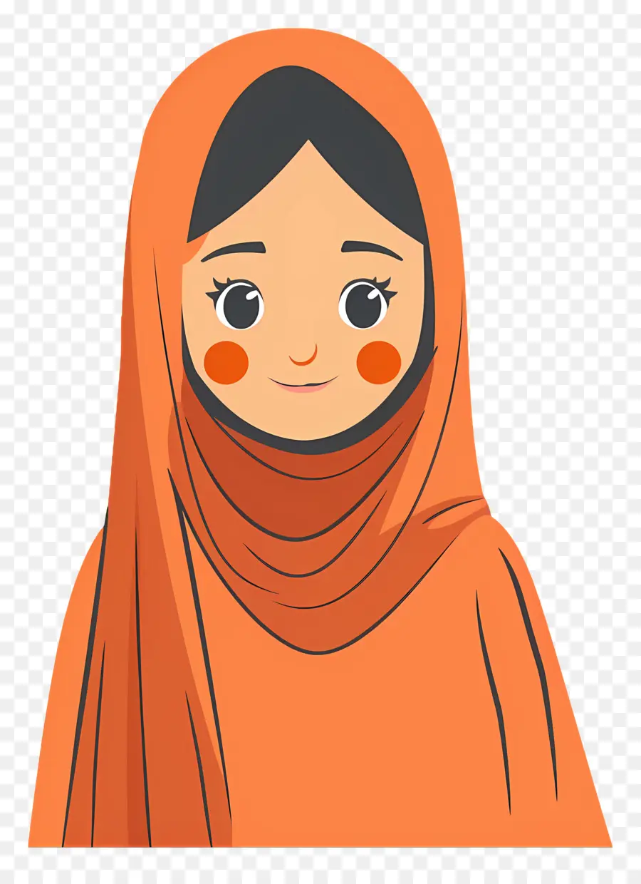 Mulher Em Hijab，Garota PNG