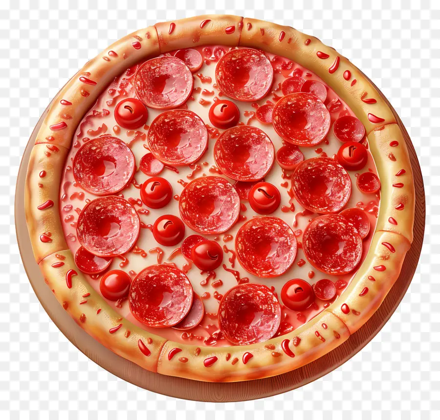 Pizza De Calabresa，Pizza PNG