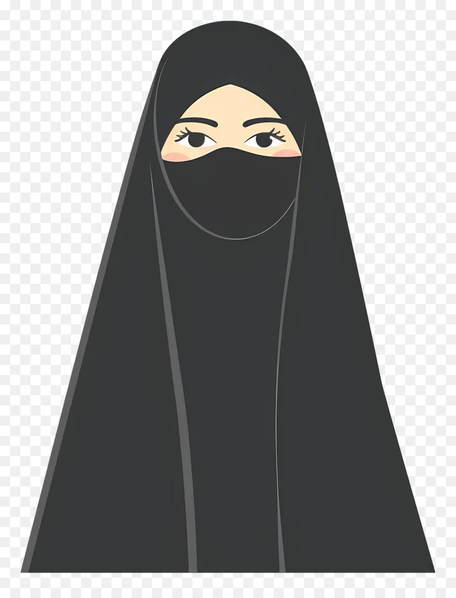 Mulher Em Niqab，Mulher Em Hijab PNG