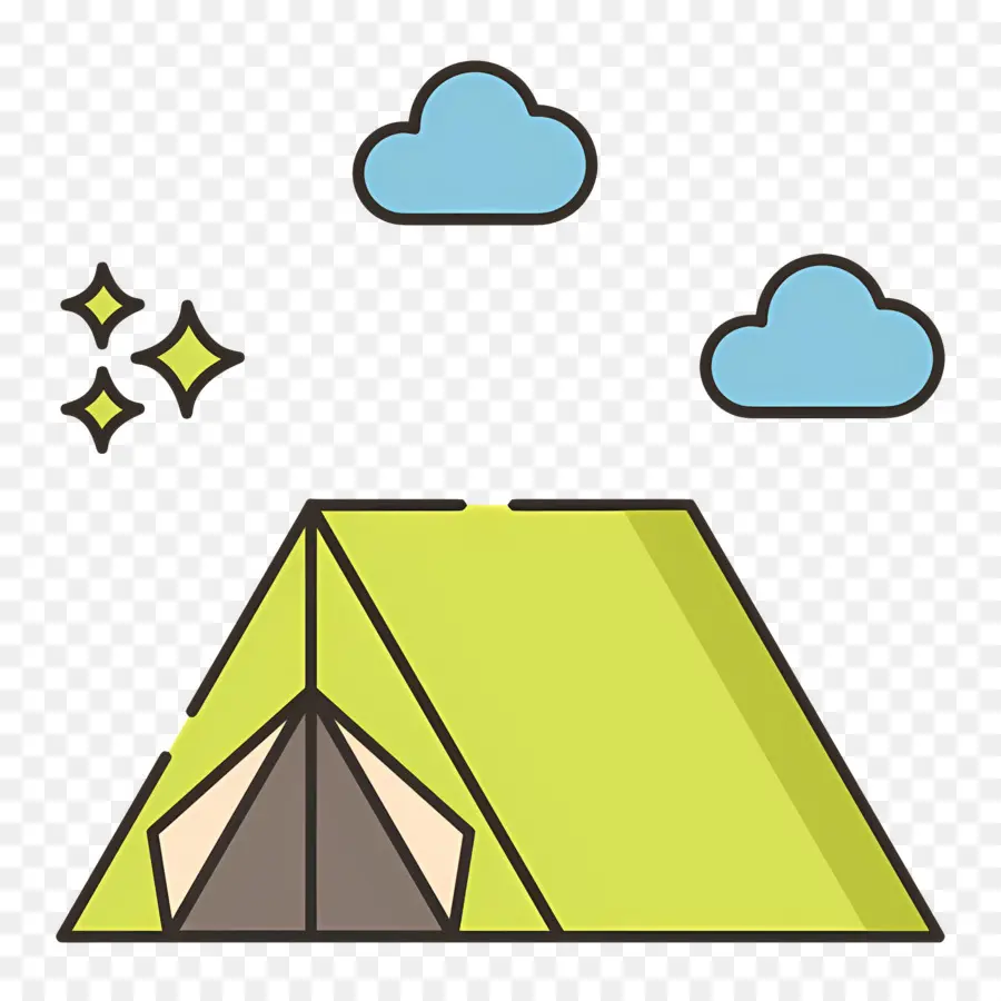 Barraca De Acampamento，Barraca PNG