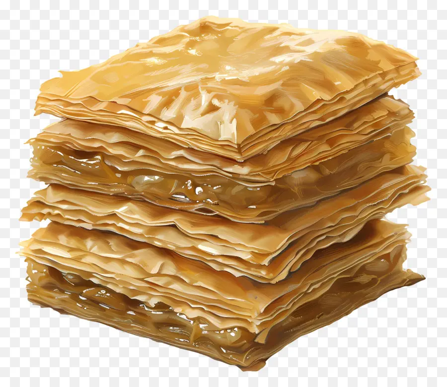 Pilha De Baklava，Baklava PNG