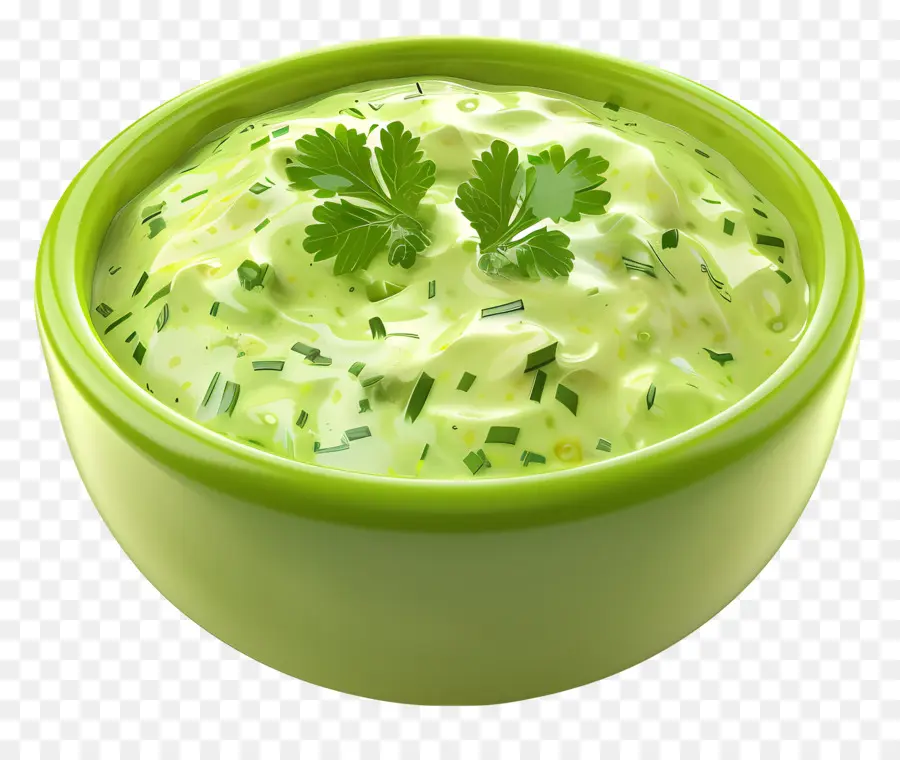 Raita Verde，Molho Verde PNG