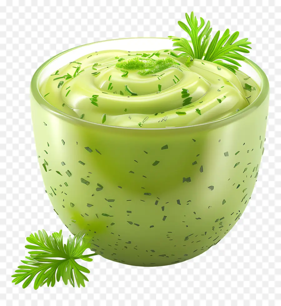 Raita Verde，Molho PNG