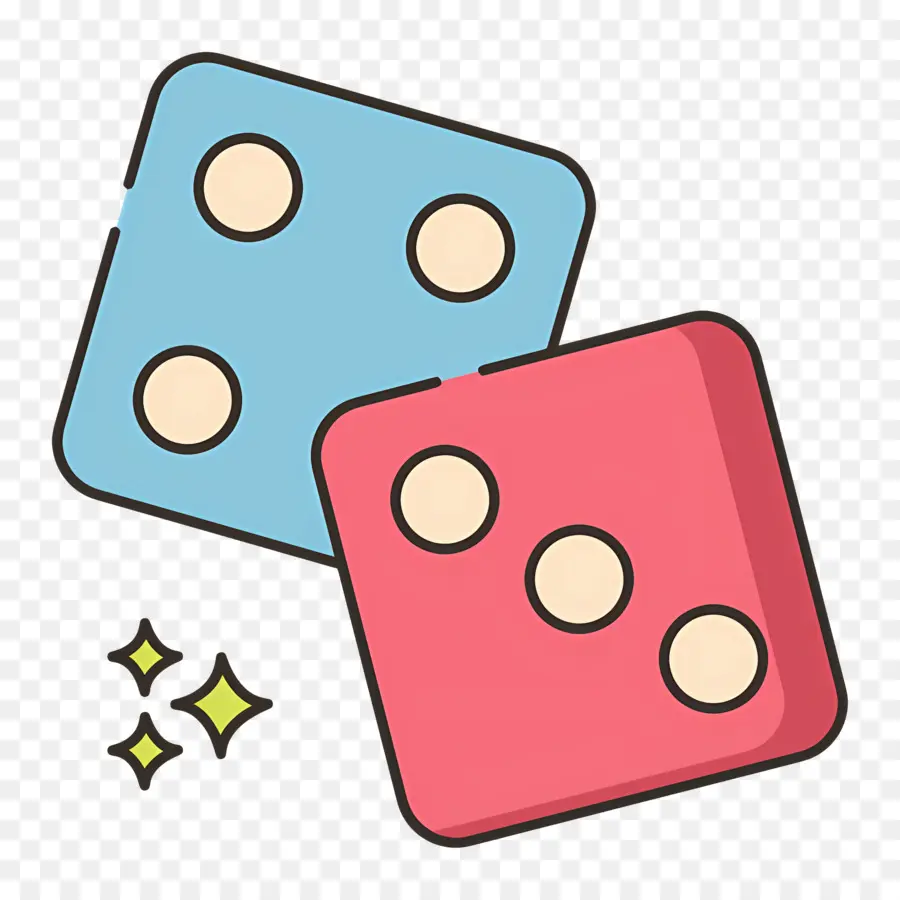 Dados De Cassino，Dados Vermelhos PNG