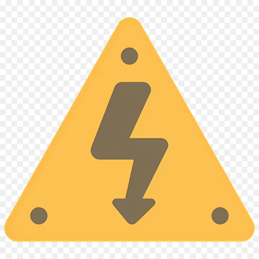 Aviso Elétrico，Sinal De Alerta Elétrico PNG