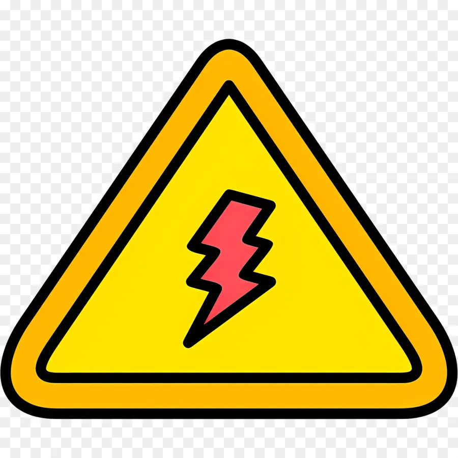 Aviso Elétrico，Sinal De Alerta PNG