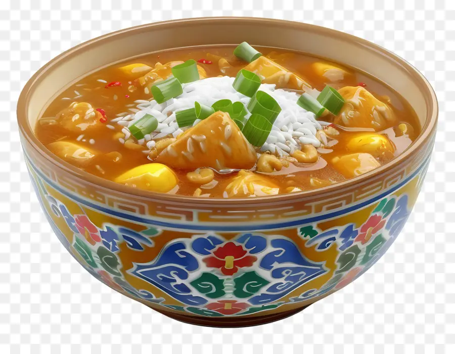 Arroz Com Curry，Tigela De Sopa PNG