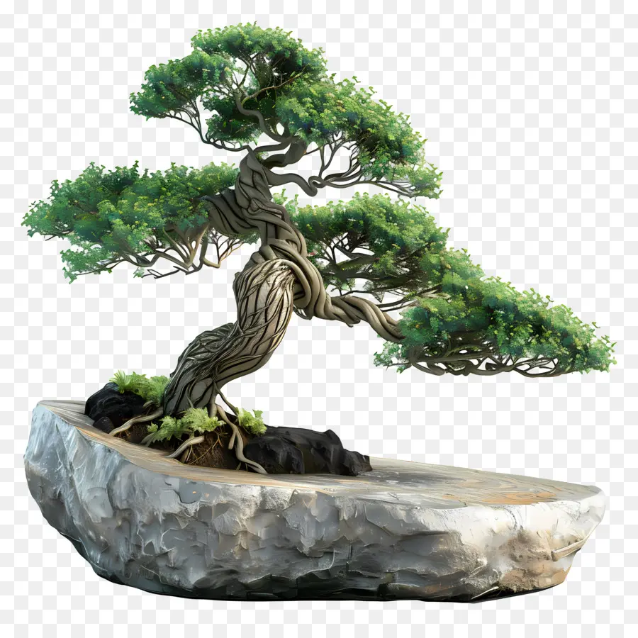 Árvore Bonsai，Miniatura PNG