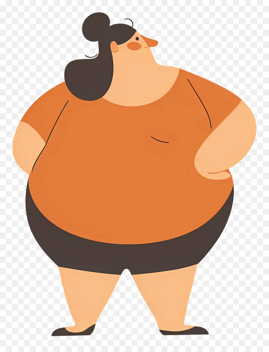 Mulher Gorda，Pessoa De Suéter PNG