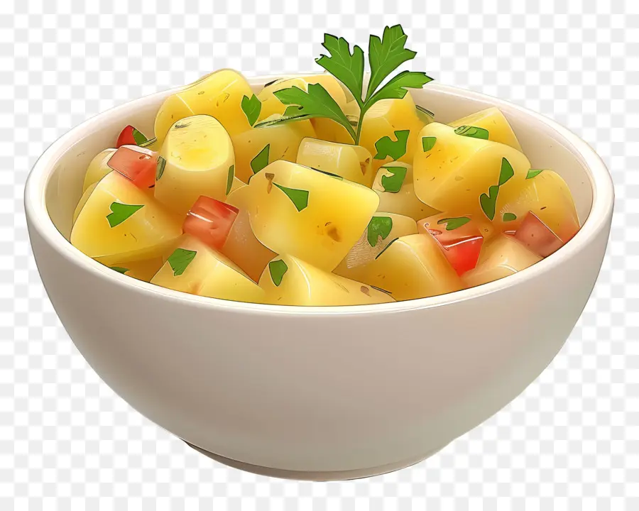 Salada De Batata，Prato PNG