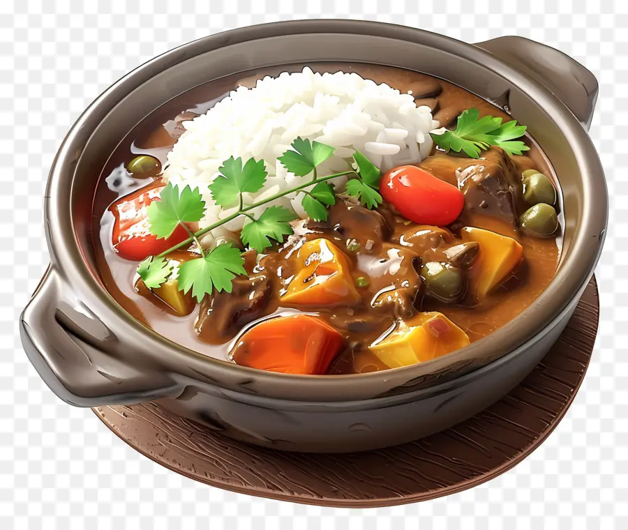 Arroz Com Curry，Ensopado Com Arroz PNG