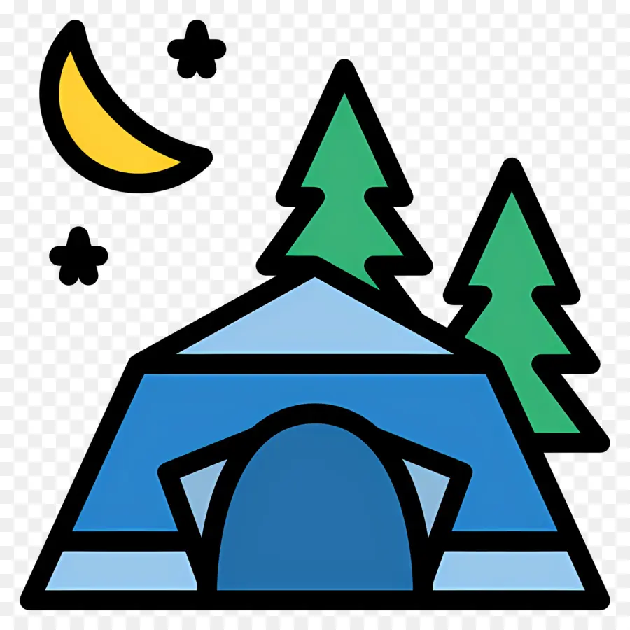 Barraca De Acampamento，Barraca PNG