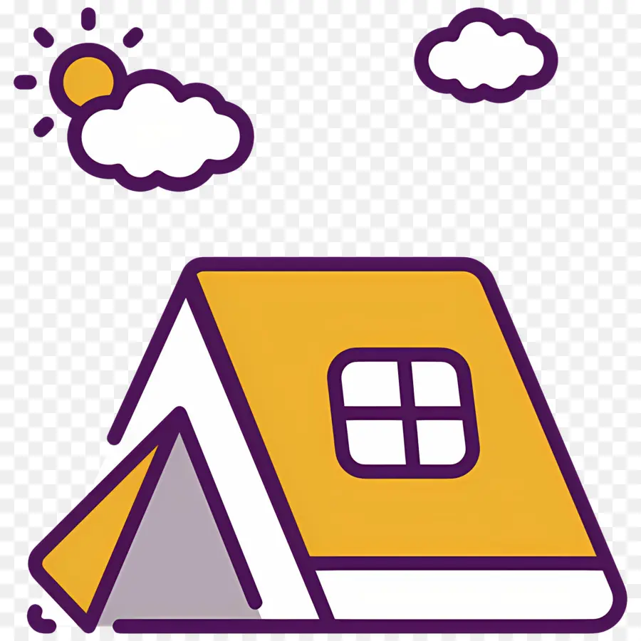 Barraca De Acampamento，Barraca PNG