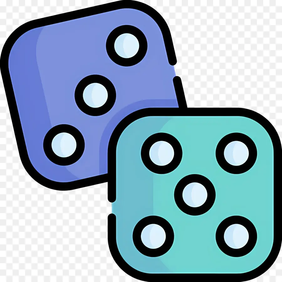 Dados De Cassino，Dados PNG