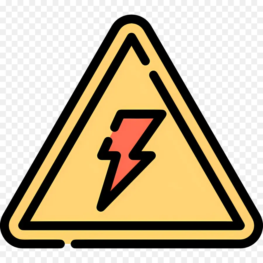 Aviso Elétrico，Sinal De Alerta PNG