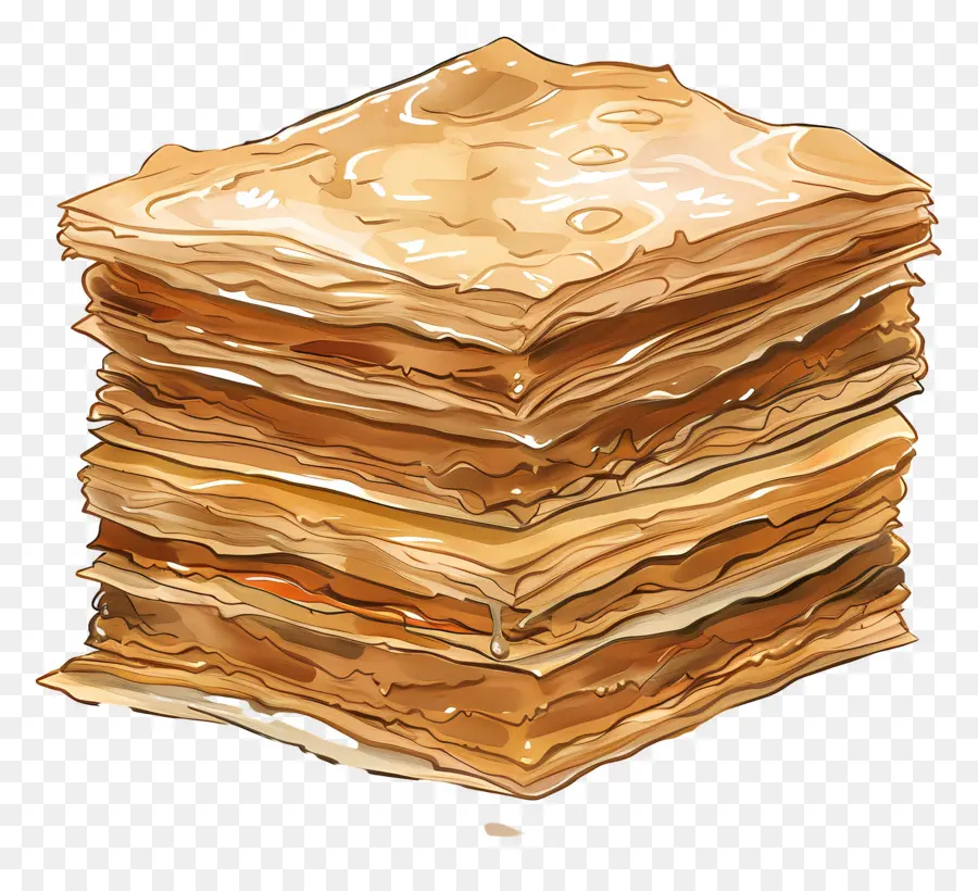 Pilha De Baklava，Baklava PNG