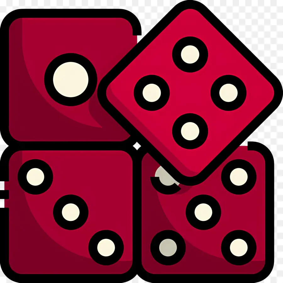 Dados De Cassino，Dados PNG