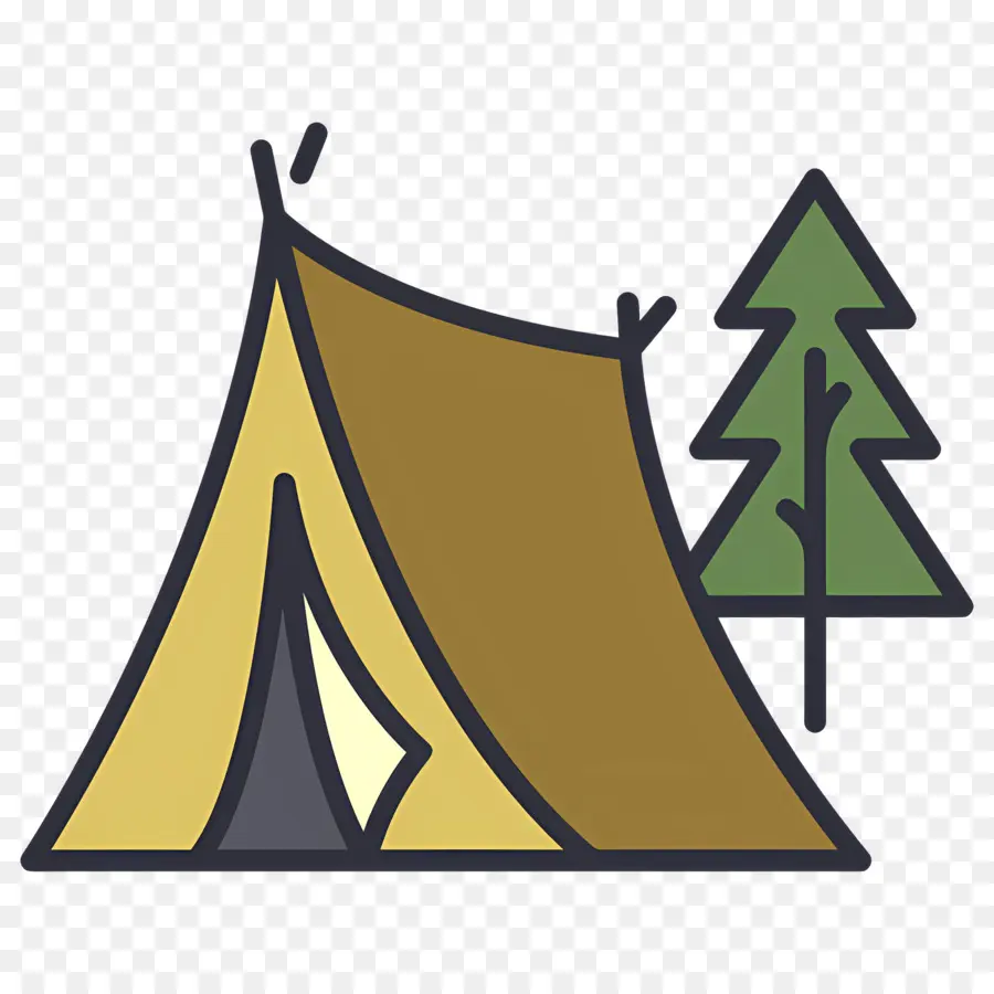 Barraca De Acampamento，Barraca PNG