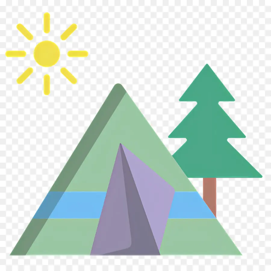 Barraca De Acampamento，Barraca PNG