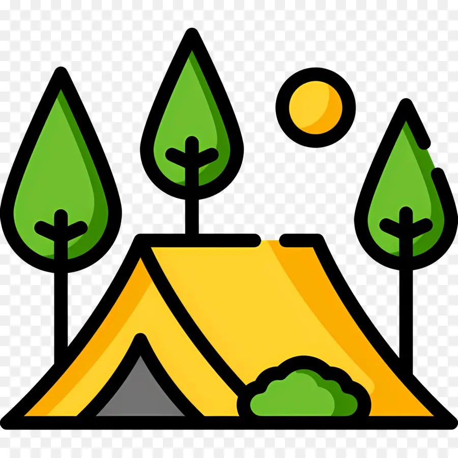 Barraca De Acampamento，Barraca PNG