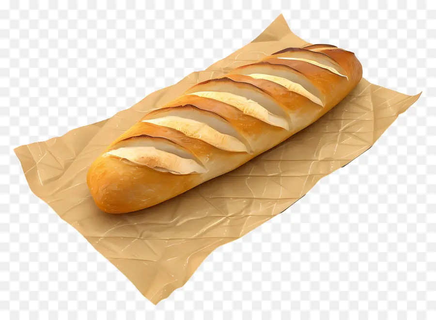 Baguete Amarela，Baguete PNG