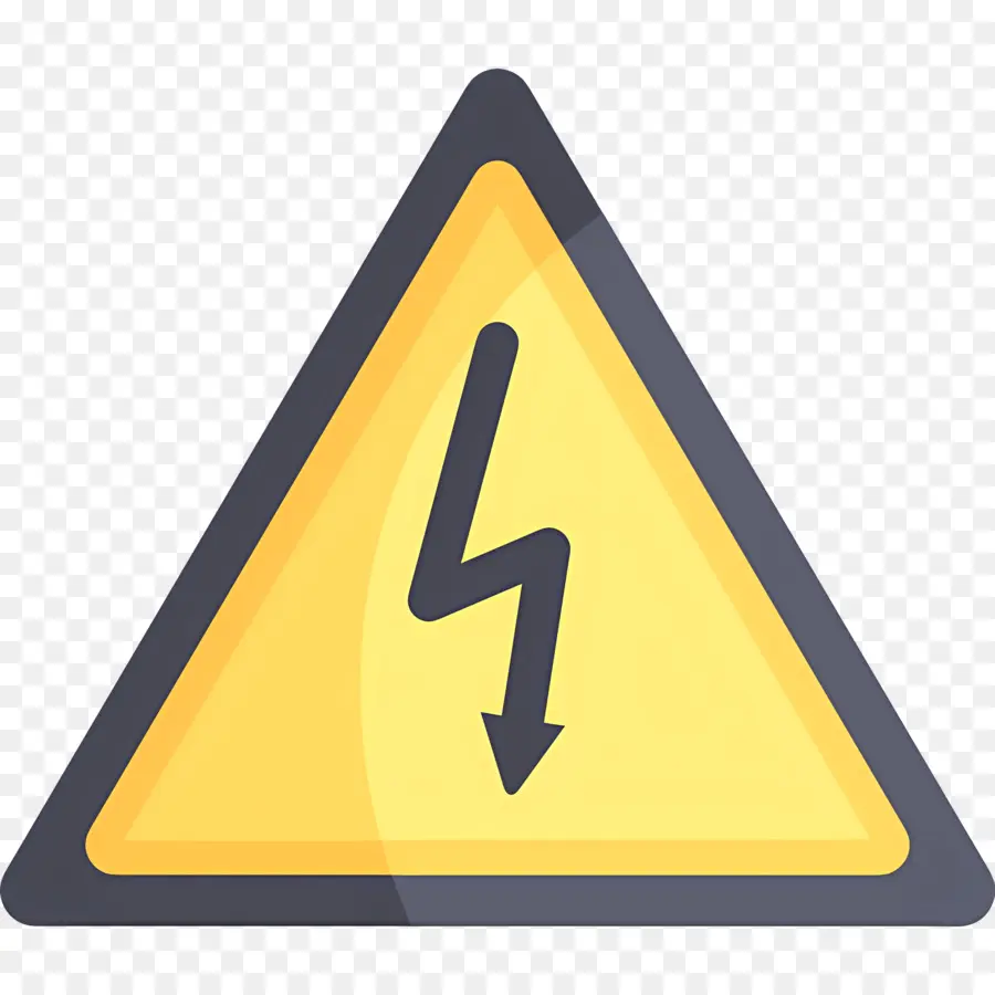 Aviso Elétrico，Sinal De Alerta PNG