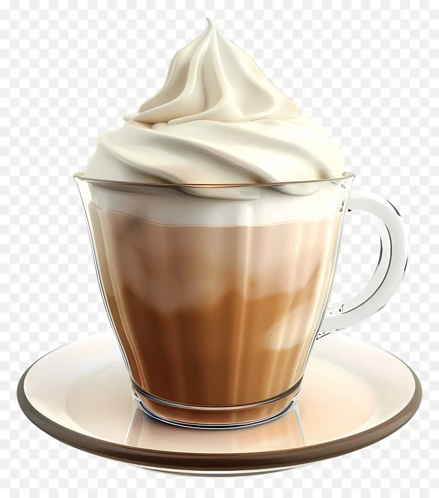 Capuccino，Café Com Creme PNG