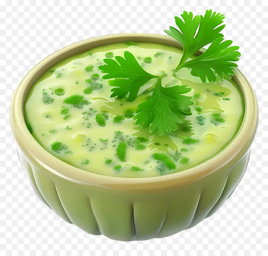 Raita Verde，Molho PNG