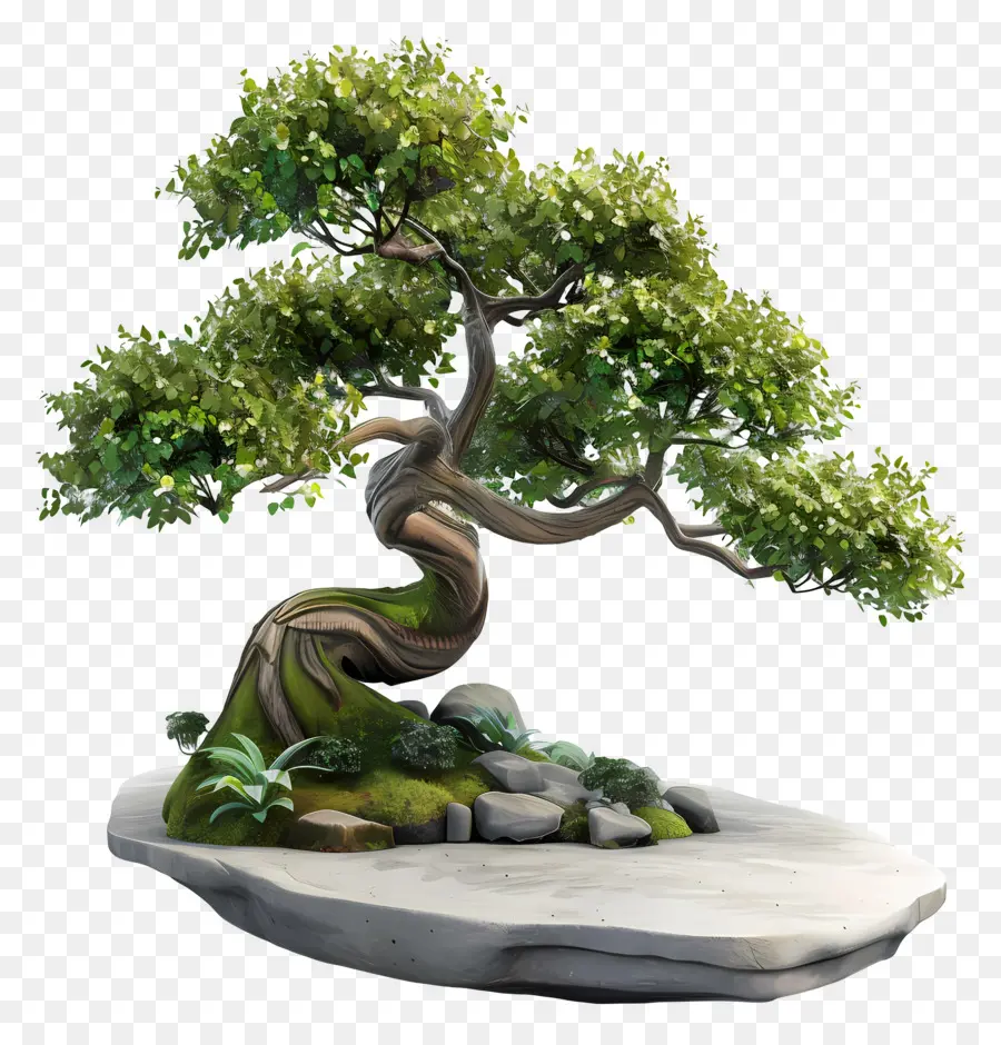 Árvore Bonsai，Plantar PNG