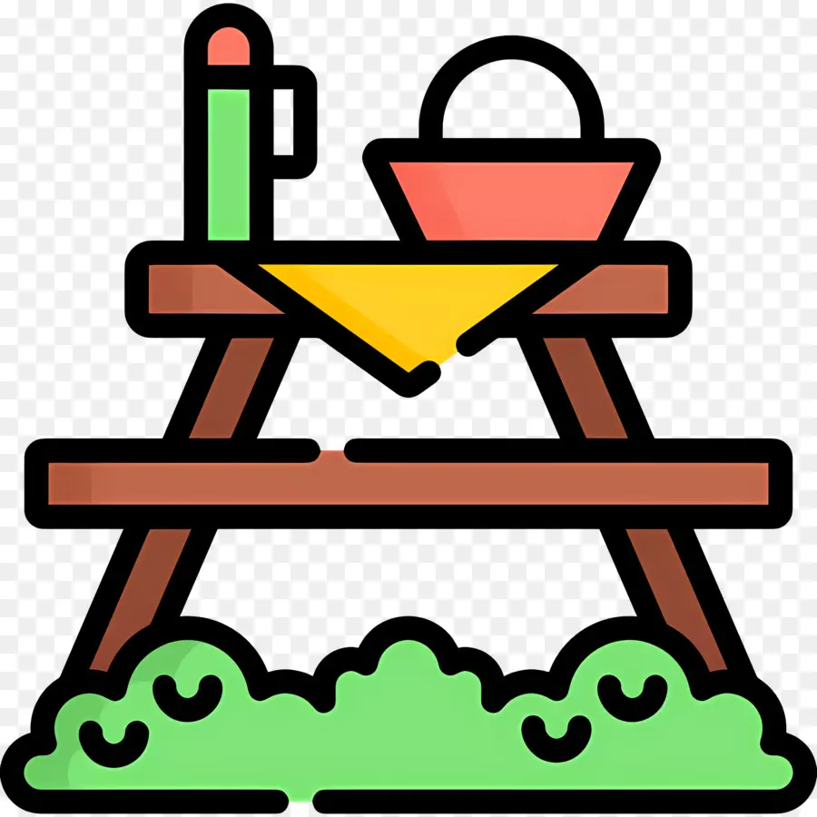 Mesa De Acampamento，Mesa De Piquenique PNG