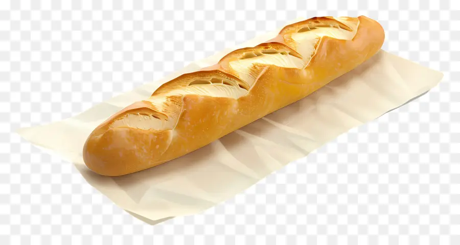 Baguete Amarela，Pão PNG