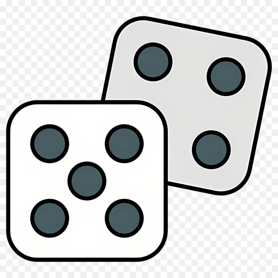 Dados De Cassino，Dados PNG