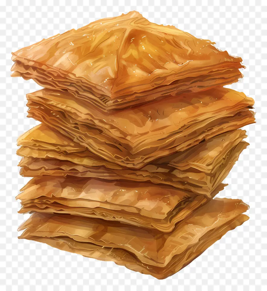 Pilha De Baklava，Baklava PNG