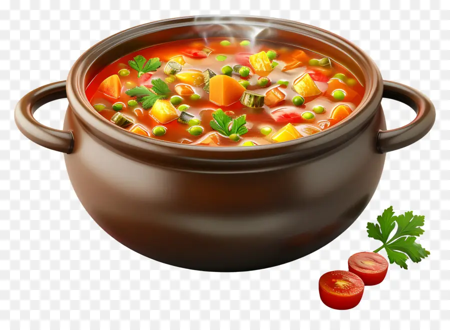 Sopa Minestrone，Sopa De Legumes PNG