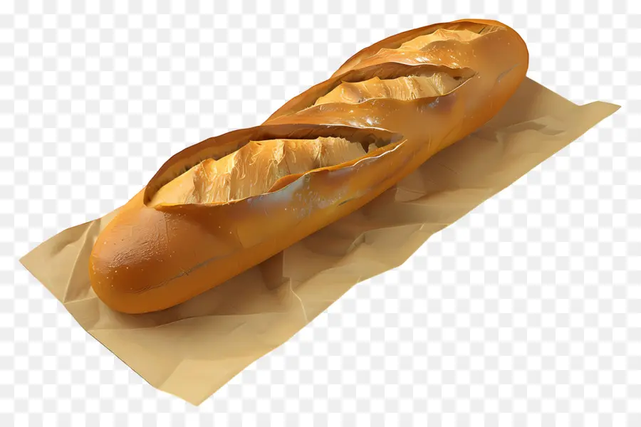 Baguete Amarela，Baguete PNG