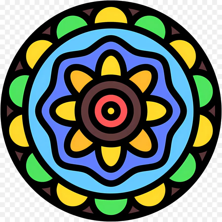 Mandala，Flor PNG