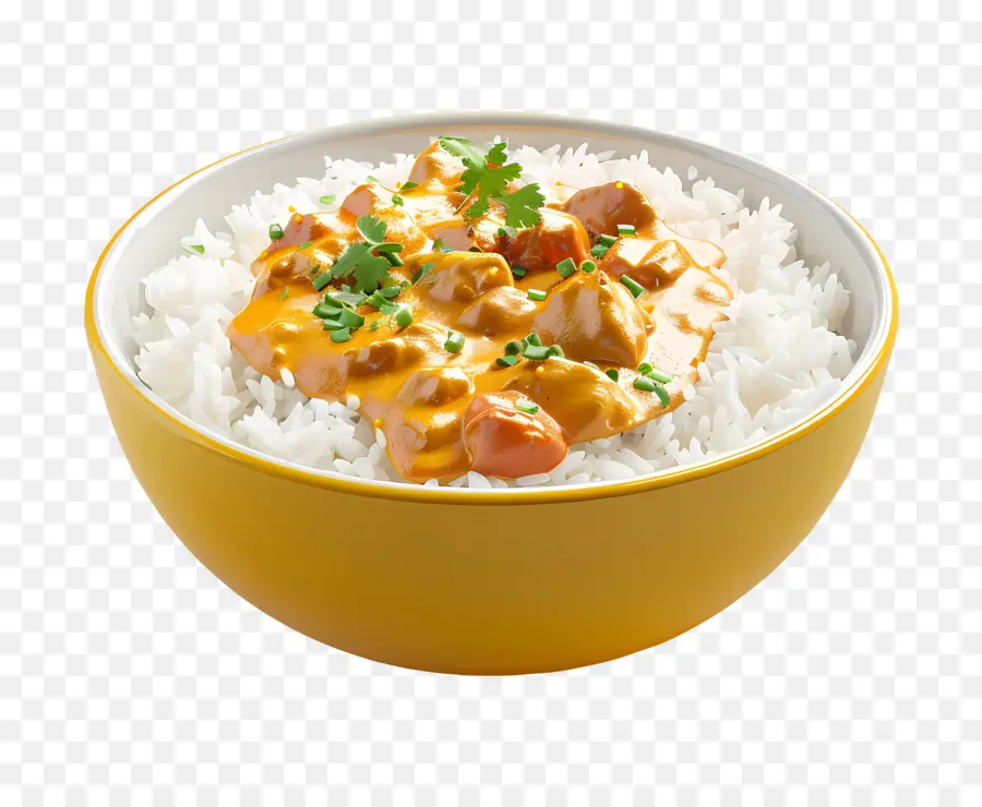 Arroz Com Curry，Tigela De Arroz PNG