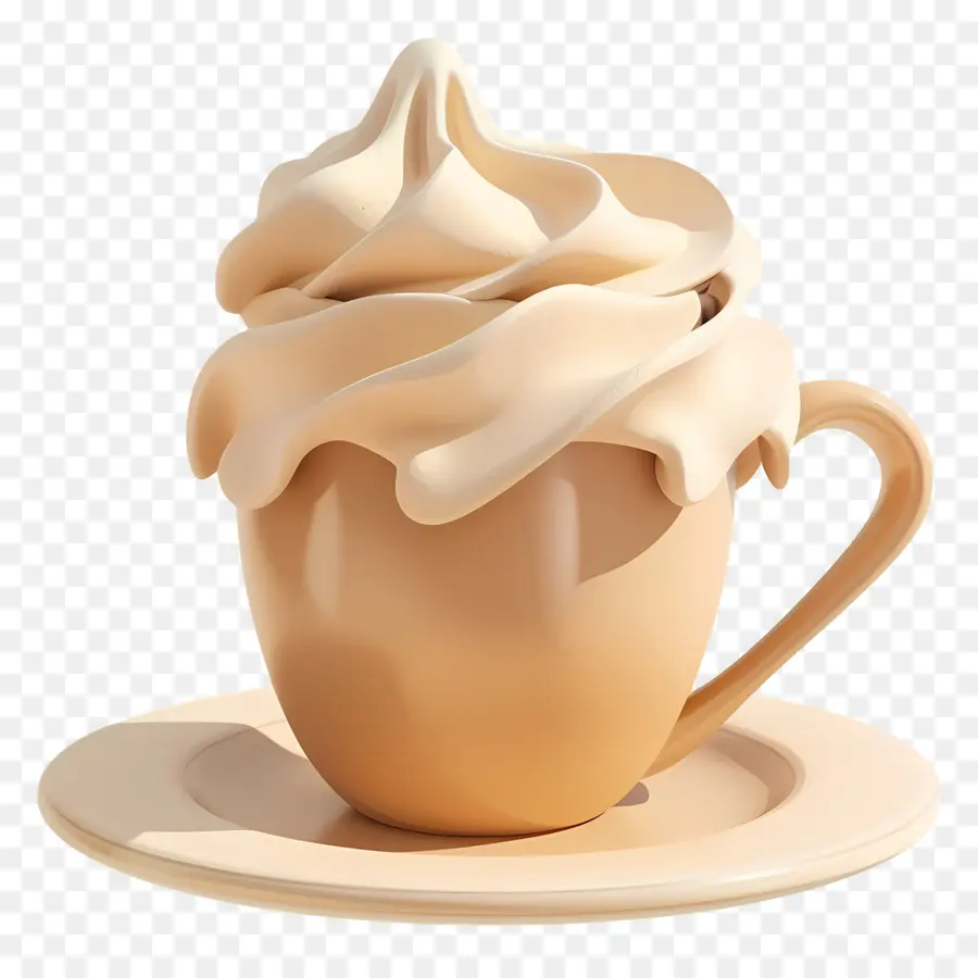 Capuccino，Xícara PNG