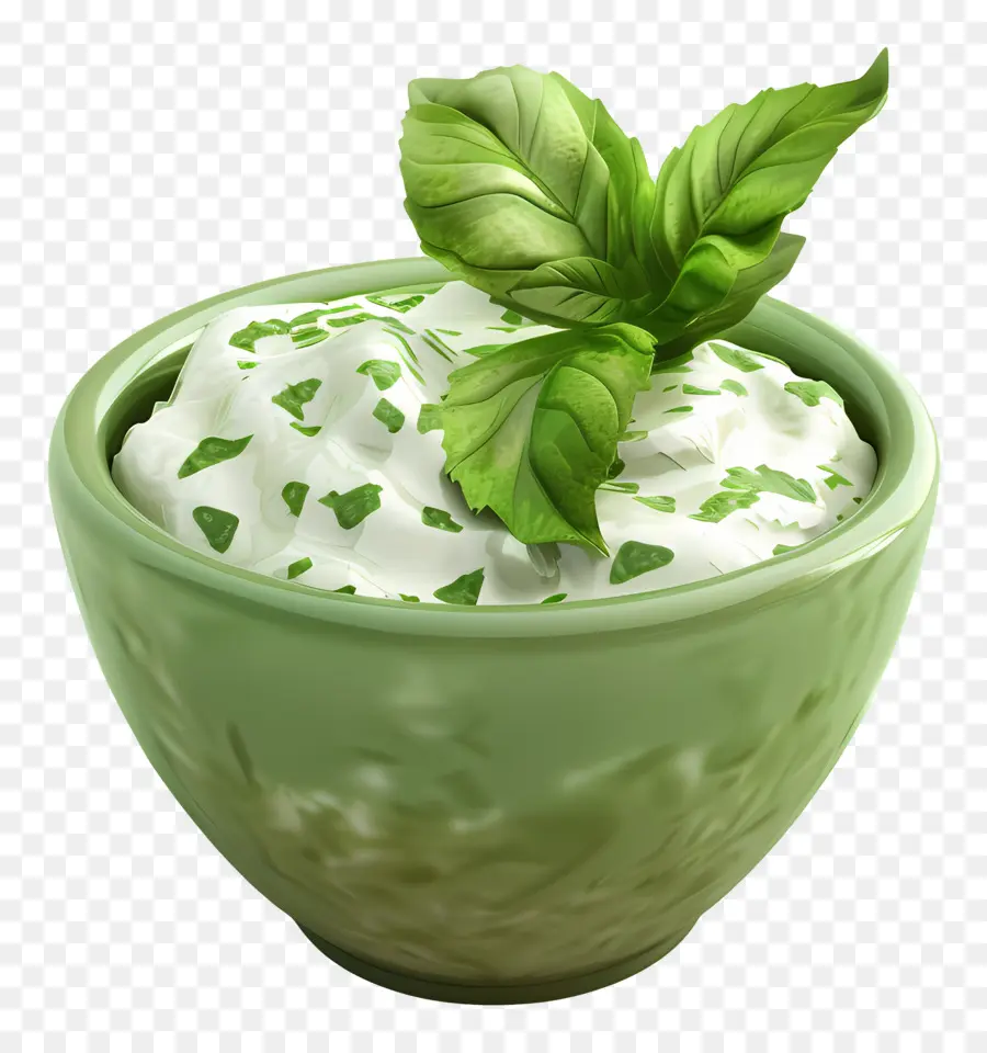 Raita Verde，Creme De Ervas PNG