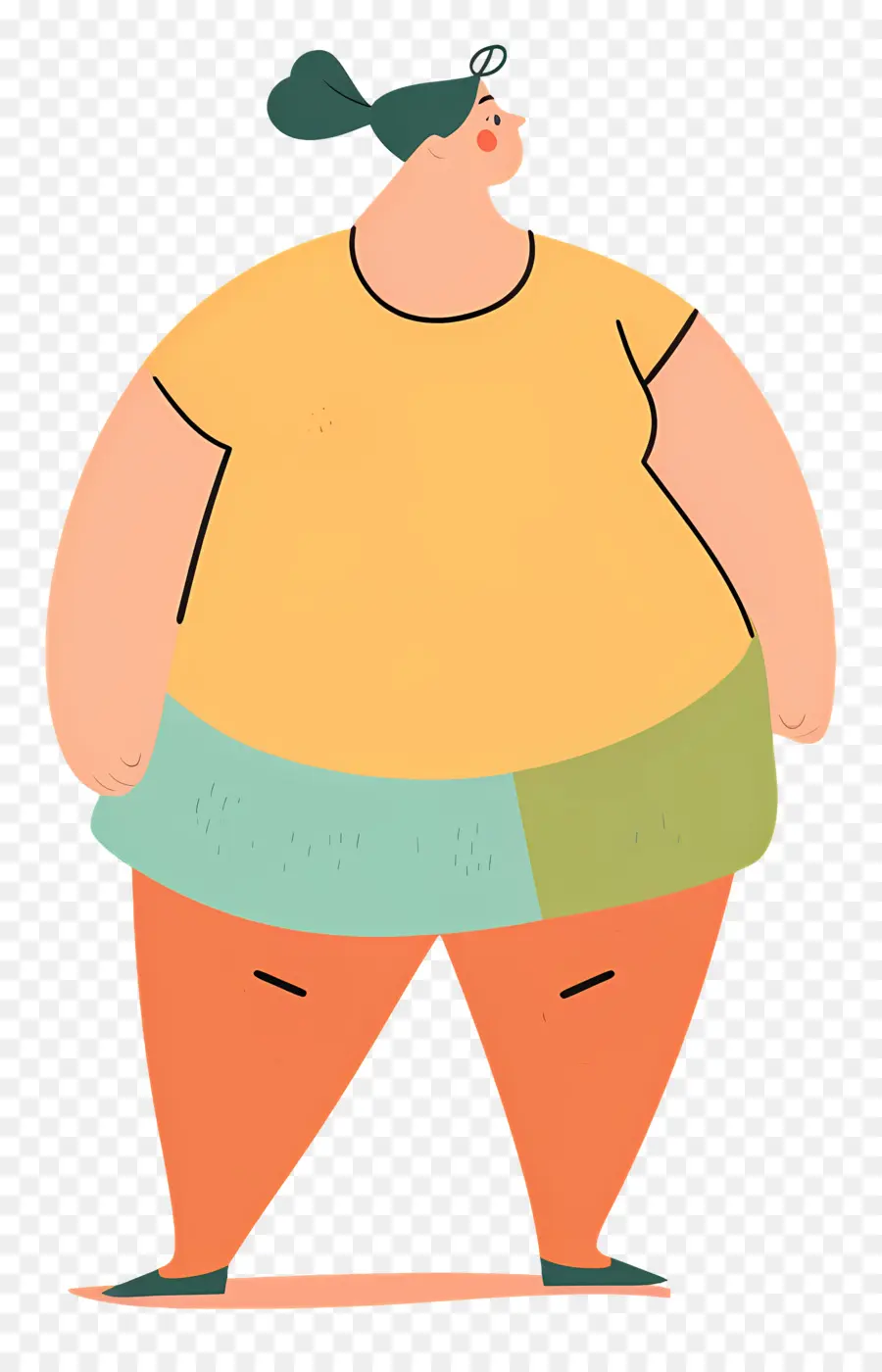 Mulher Gorda，Pessoa De Suéter PNG