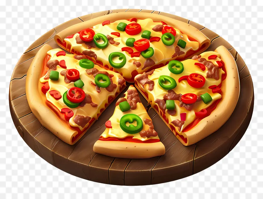 Pizza Mexicana，Pizza PNG