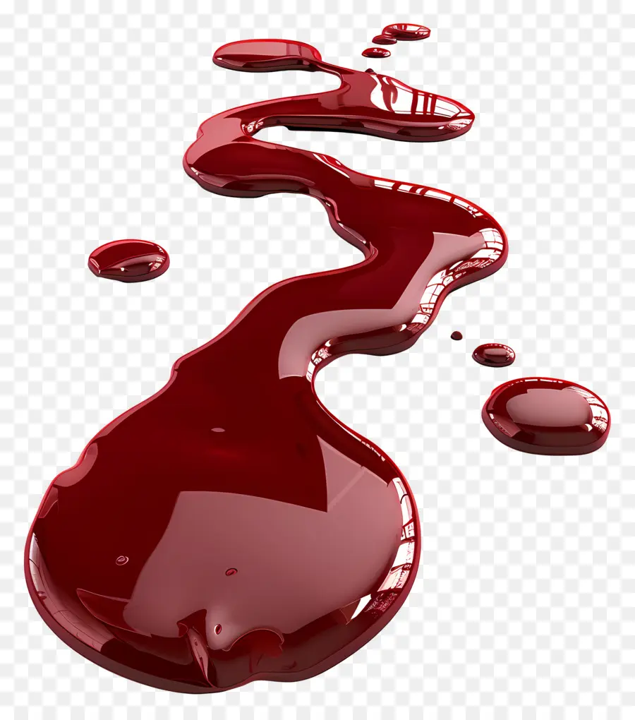 Poça De Sangue，Líquido Vermelho PNG