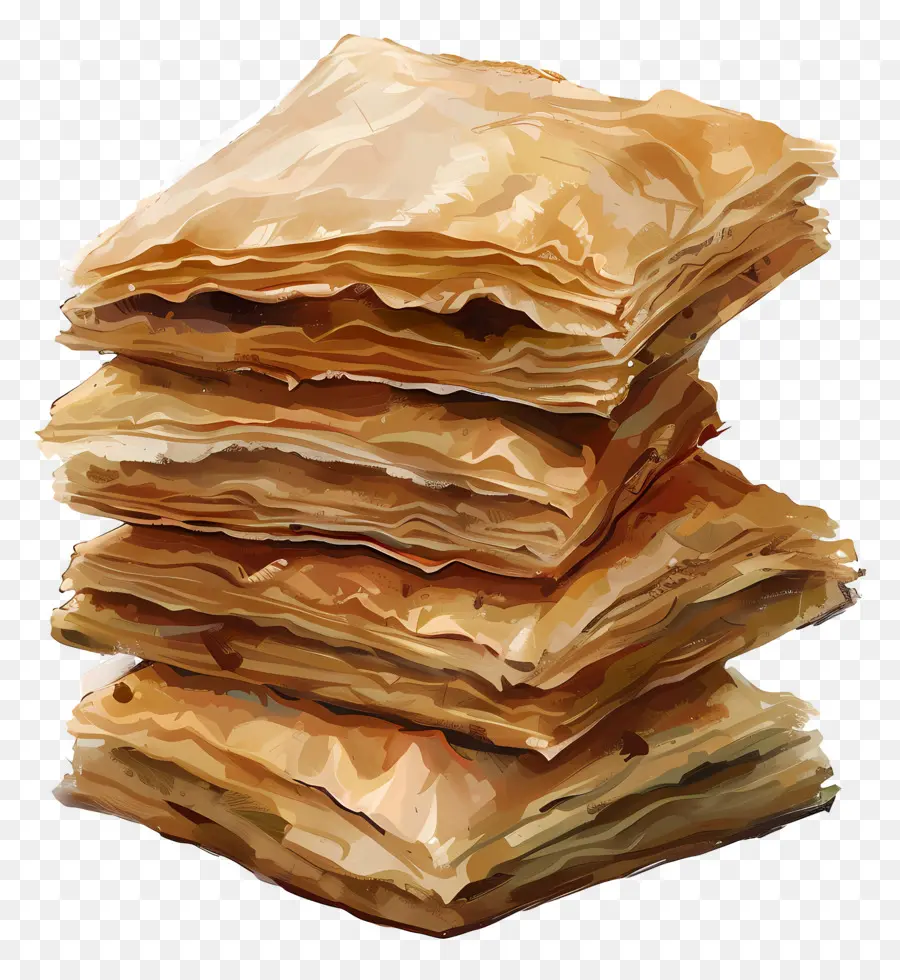 Pilha De Baklava，Baklava PNG