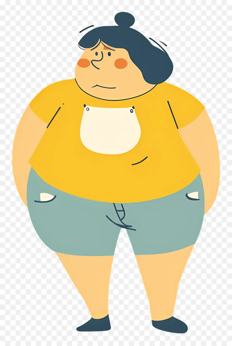 Mulher Gorda，Pessoa De Suéter PNG