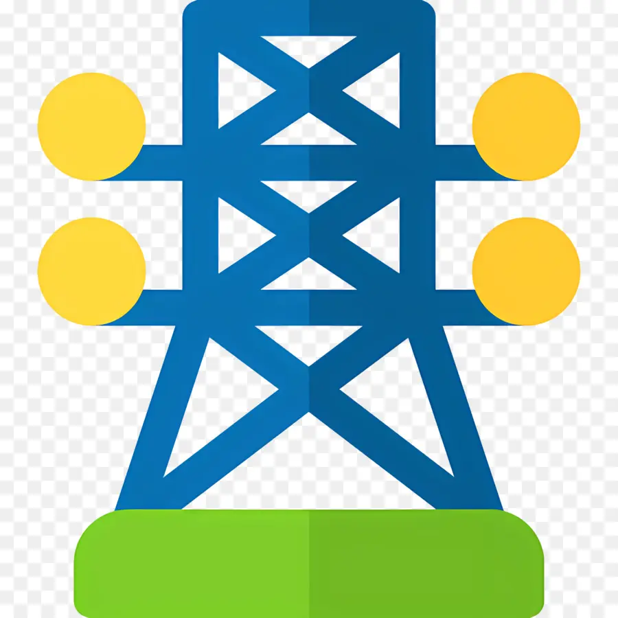 Transmissão Elétrica，Torre Elétrica PNG