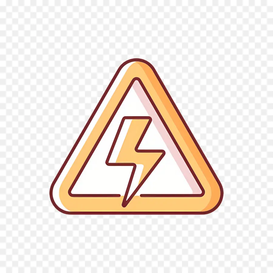 Aviso Elétrico，Sinal De Alerta Elétrico PNG