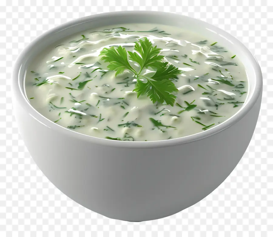 Raita Verde，Molho De Iogurte PNG