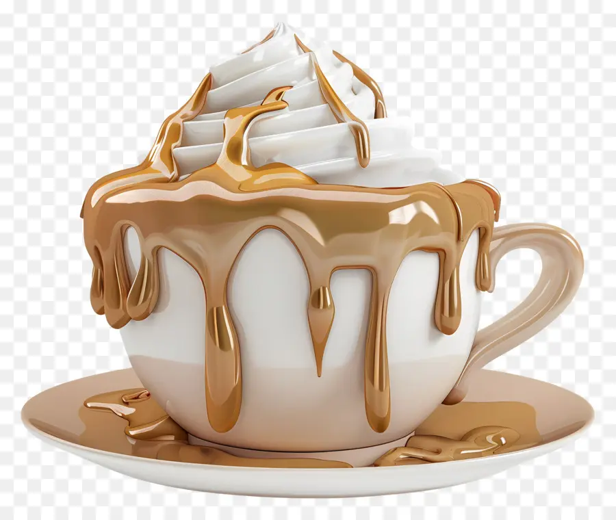 Capuccino，Xícara PNG